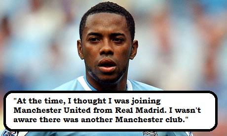 RemarksFootball's tweet photo. Robinho on joining Manchester City in 2008 http://t.co/a91S80JdD4