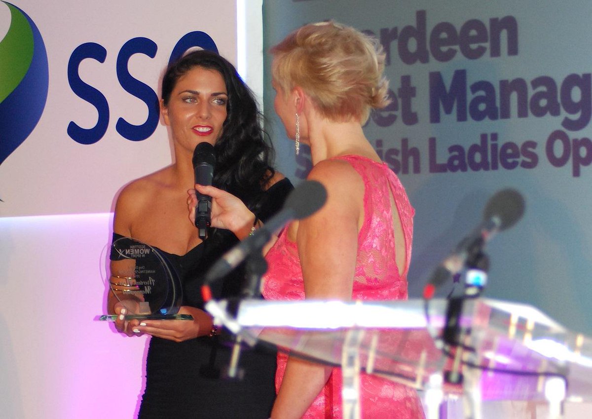 Womens_Scottish's tweet photo. Thanks to @K_Mac_59 for collecting the @ScotWomenSport #SWISAwards 'best marketing sponsorship' for the #AberdeenLSO http://t.co/bMWwHcD6aA