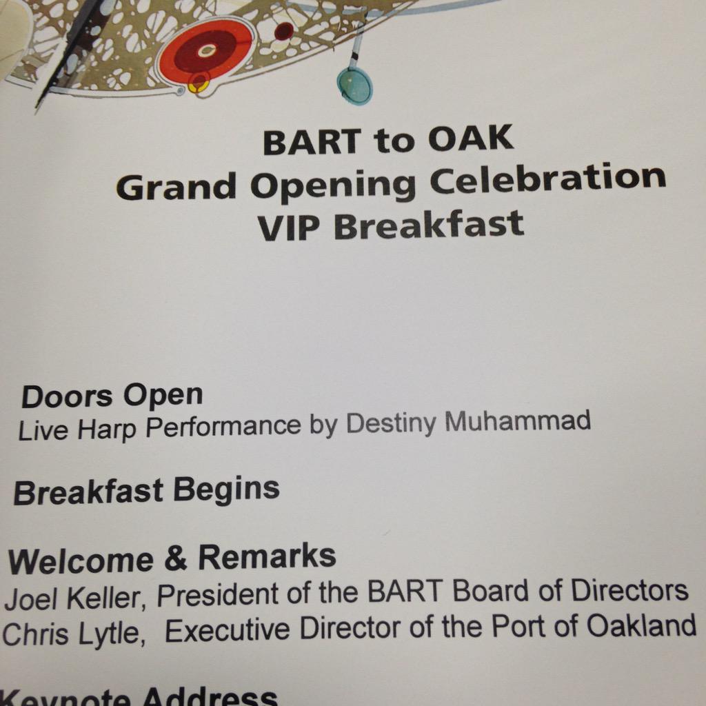 soundsculptress's tweet image. Good Gratitude Morning! #VIPBreakfast #BART
