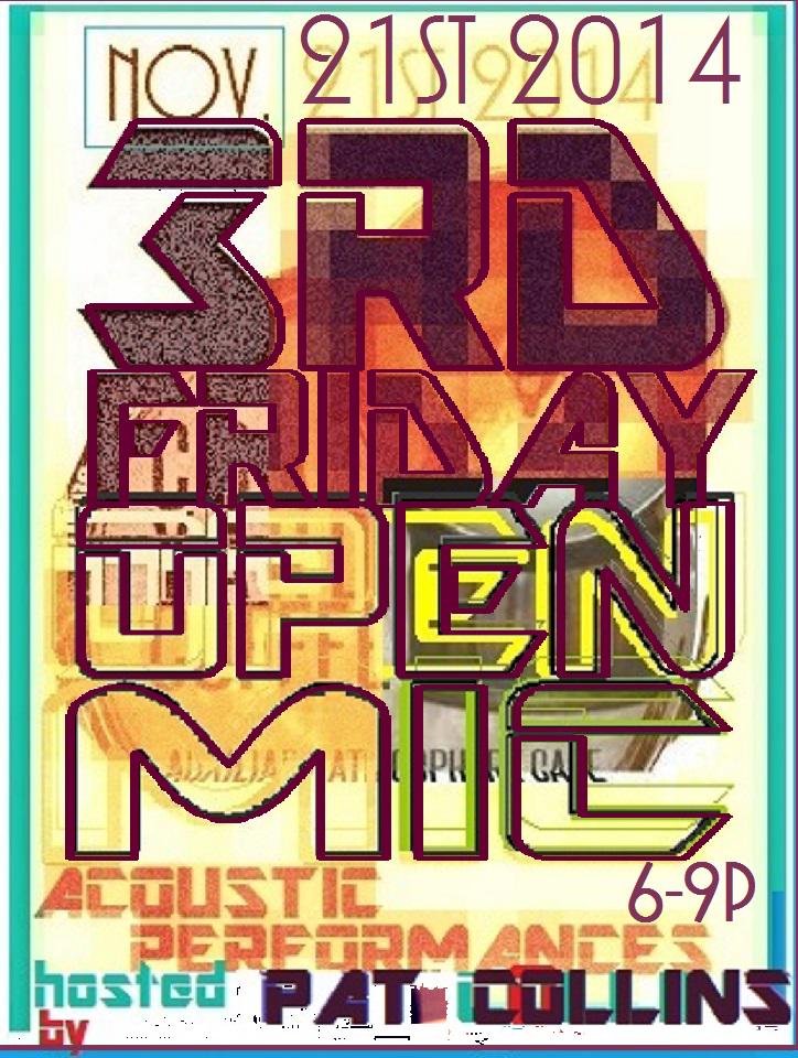 5547Project's tweet photo. TONIGHT
6-9P
ALL AGES
@FountainSqrBrew http://t.co/7PvtbLROlL