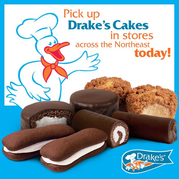 drakes's tweet photo. It's Friday and you know what that means: RT and Follow for your chance to #WinDrakesCakes! http://t.co/7m0N5CrXOz