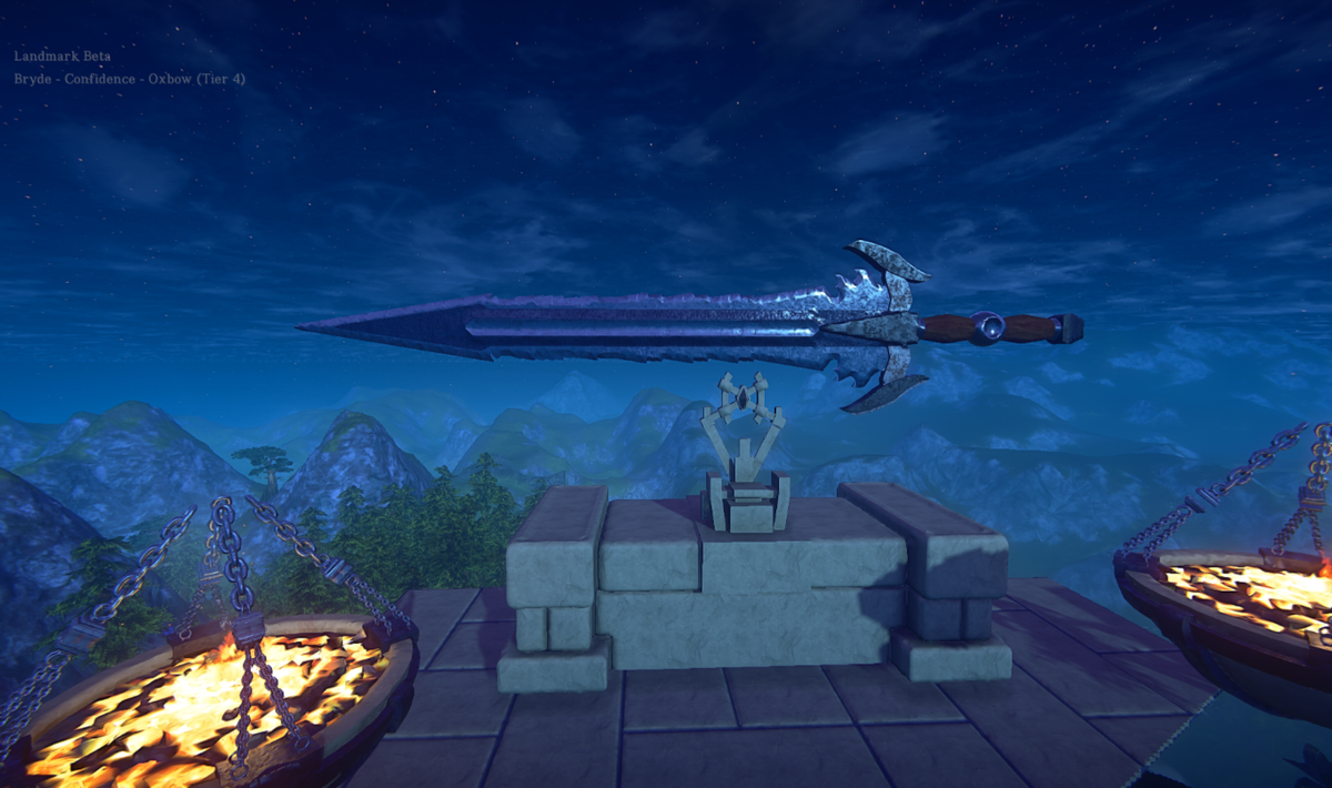 Howtovoxel's tweet photo. Looking more and more like a sword! http://t.co/8zxw1j7FYr
