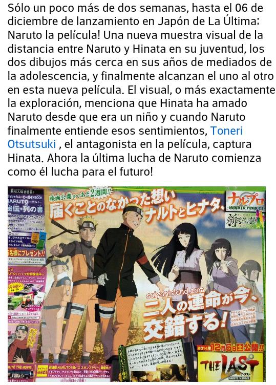 Naruto y Hinata