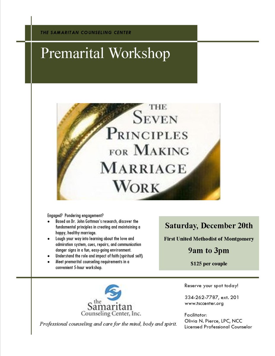 tsccenter's tweet image. #premarital #workshop
