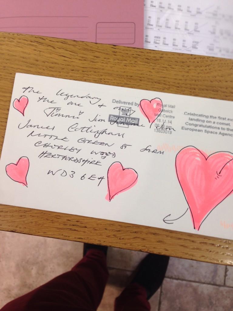 I love receiving letters from Rorky <a href="/Coachtrimmers/">O'RourkeCoachtrimmer</a> xxxx