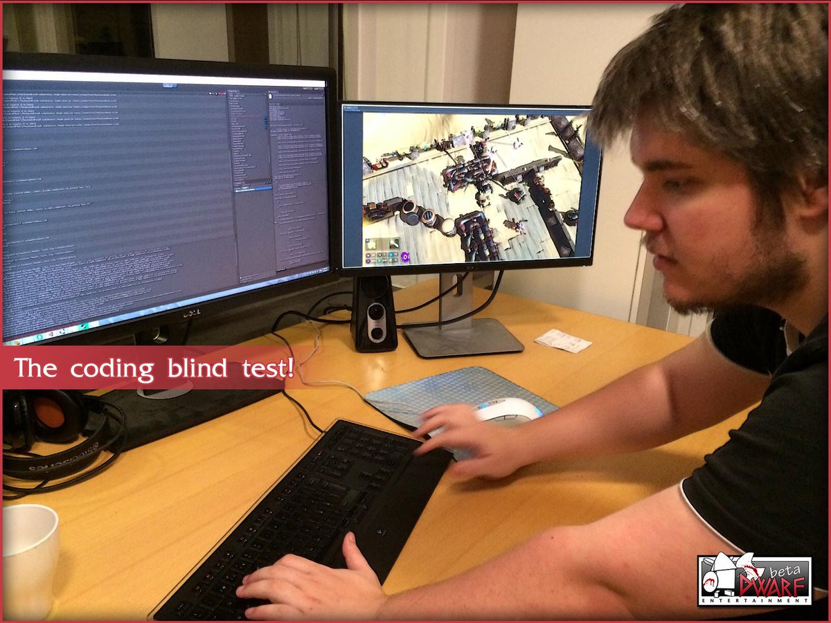 BaboonLord's tweet photo. Office picture 10, Nov 20th:
#betadwarf #indiedev #games #gamedev #dkgame #forced2 http://t.co/jHcdCLOYb2 http://t.co/3S0TkigFFt