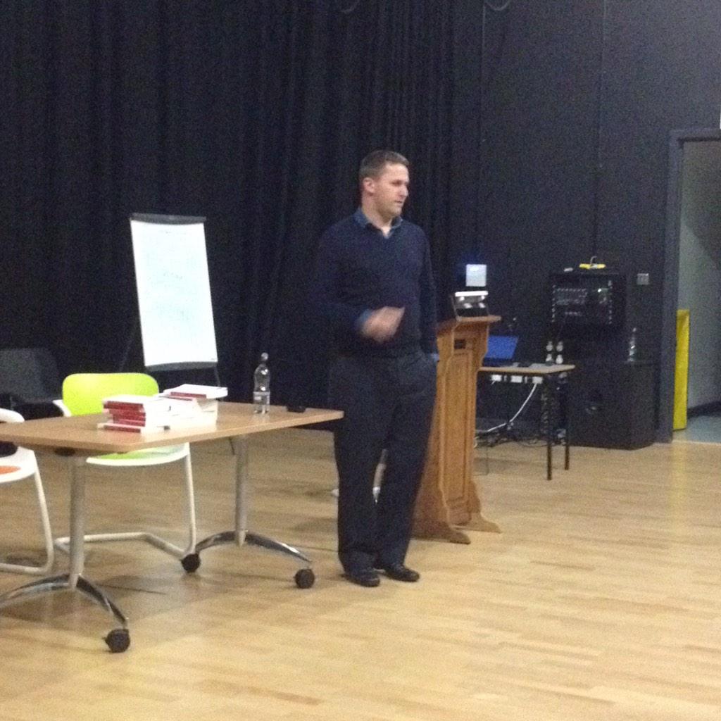 CIPD_STAW's tweet photo. @LiquidThinker running our coaching in the workplace event #hrmersey http://t.co/gCRzzGk77O