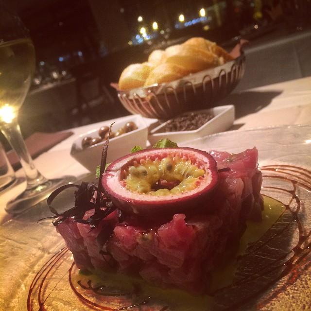 You need to try our passion fruit marinated tuna tartar! Just ask <a href="/jennbcn/">jenni</a> if you don’t believe us #MamarosaBeach