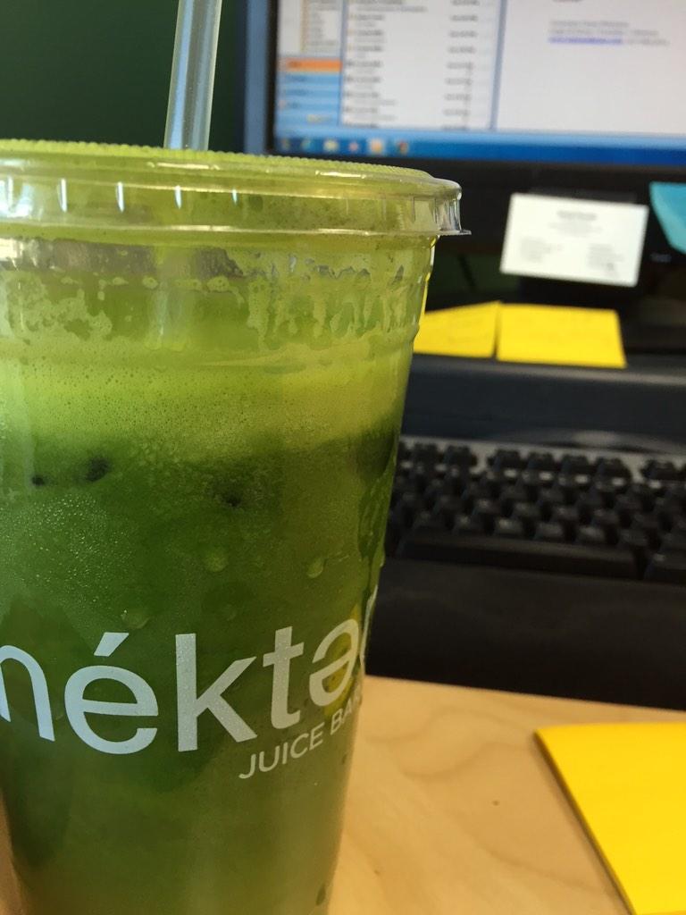 JammieGerry's tweet photo. Post vacay detoxing today with @NekterJuiceBar #goodbyedaydrinking #hellooffice http://t.co/D7iqsxa4jy