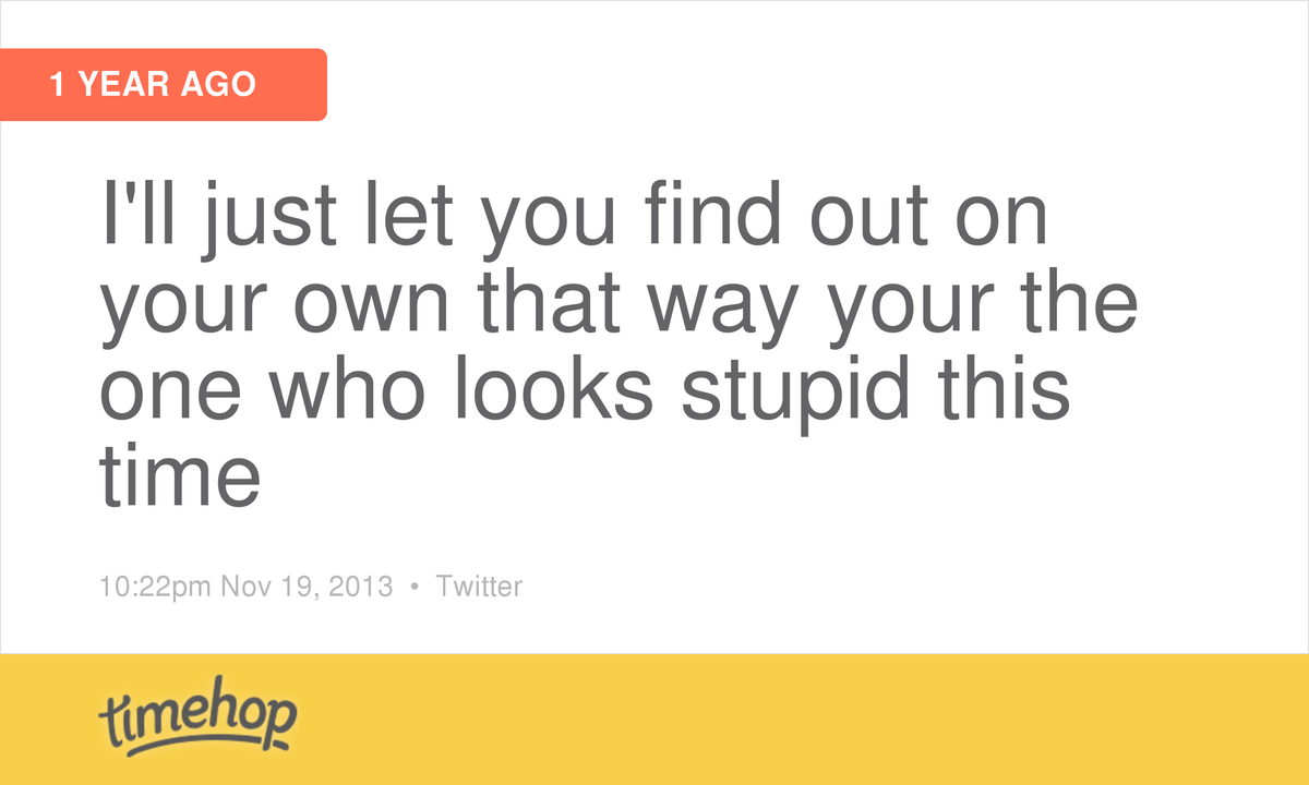 03Pride's tweet photo. Exactly 1 year ago today! (via @timehop) http://t.co/jWs3hsQcKF http://t.co/RvUdVmwWMd
