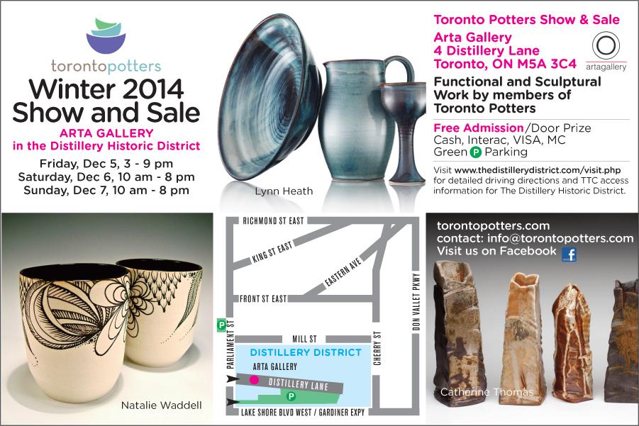 "@TO_Potters: Show N Sale <a href="/ArtaGallery/">Arta Gallery</a>, Dec 5-7 #Localart  "