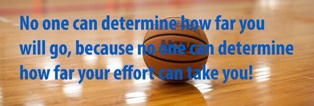 Your #effort will take you to where you want to go!