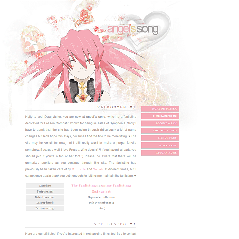 heartofgaea's tweet photo. http://t.co/SZN4UqGBA2 ⇛ is now "Angel's song", I've given it a temporary layout, as a completed one is in works. http://t.co/OD5kFpA9l7