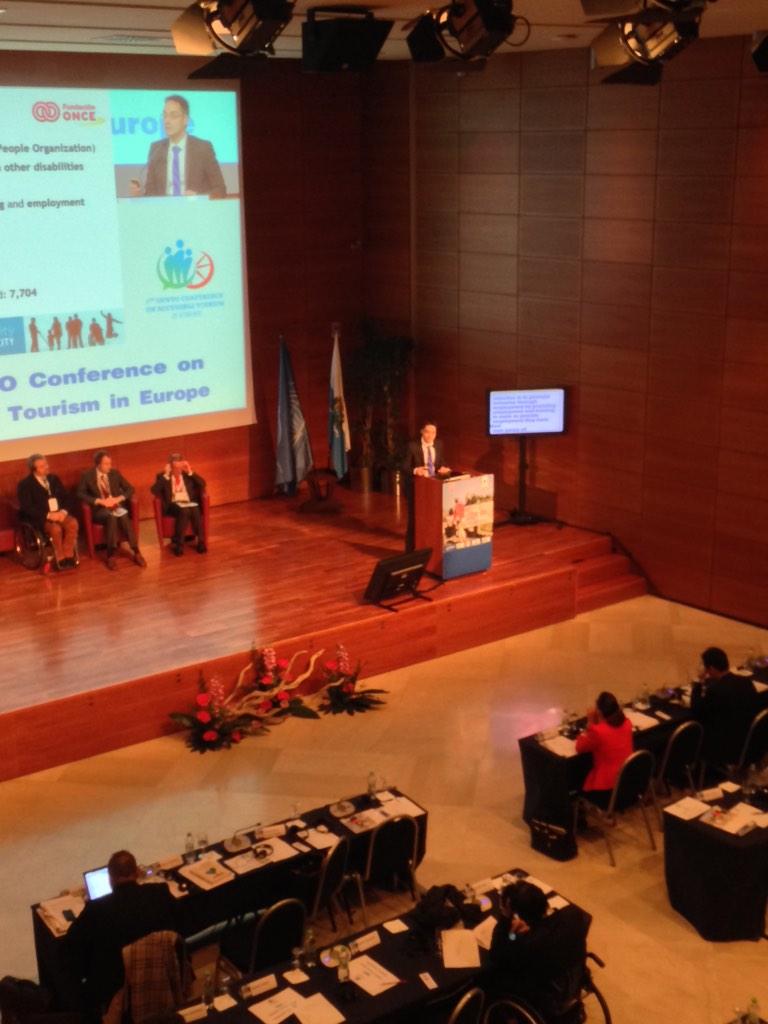 VisitSanMarino's tweet photo. #SMAT2014 #unwto Alberto Torena Cristobal, Direttore, Fondazione ONCE, Spagna http://t.co/DtKZEVp6cn