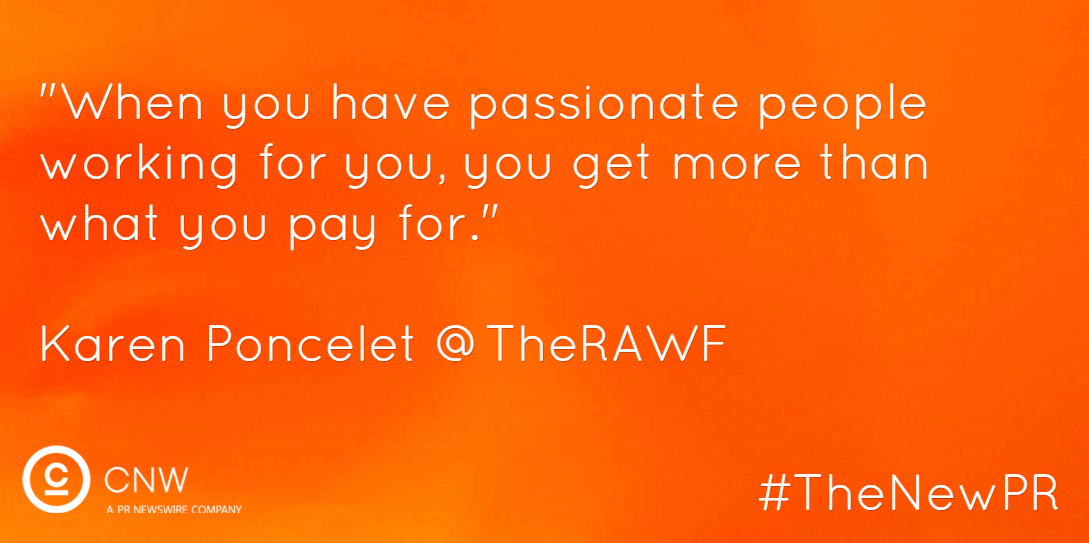 CisionCA's tweet photo. Find people who are passionate about your business #TheNewPR http://t.co/nBf8wz2nPr