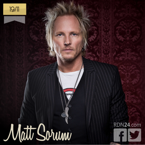 19 de noviembre | - | Info + vídeos: Happy Birthday Matt Sorum:  