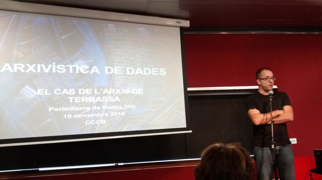 AAC_GD's tweet image. #periodismodatos a punt de començar xerrada @Diplomaticat sobre arxivística de dades #autenticitat #gestiódocumental