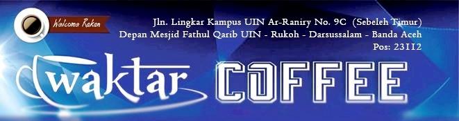 WaktarCoffee's tweet photo. Banner #Waktar #Coffee #Darussalam #Aceh #Kopi http://t.co/rDF3rI304L