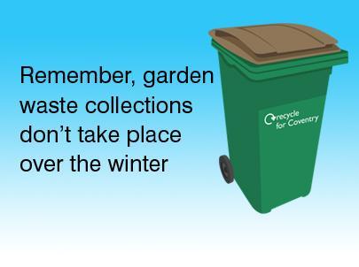 coventrycc's tweet photo. Remember - if your brown lidded bin collection is tomorrow, it's the last one until March 2015 http://t.co/2MDbu5GlRQ http://t.co/bTOoiukeFA