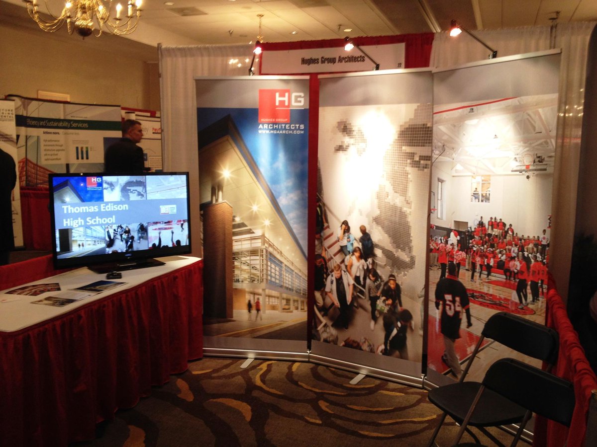 Come visit <a href="/HughesGroupArch/">Hughes Group Architects</a> at Booth #22 for VSBA's Annual Convention! #VSBA2014