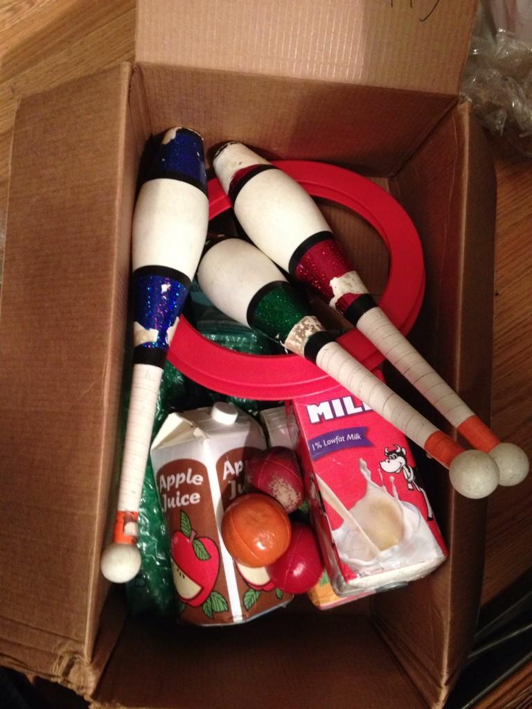 ChrissyBasham's tweet image. Got my package today from @foodplay ! #juggling #nationaltour #physicalactor