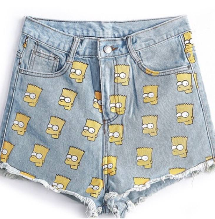 AlsazaMode's tweet photo. Pantalon corto, Bart Simpson. 23€ http://t.co/Me8zIv19c0