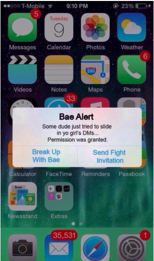 CauseWereGuys's tweet photo. Didn't know the iPhone 6 had this feature... http://t.co/Wnu8CGz5Y6