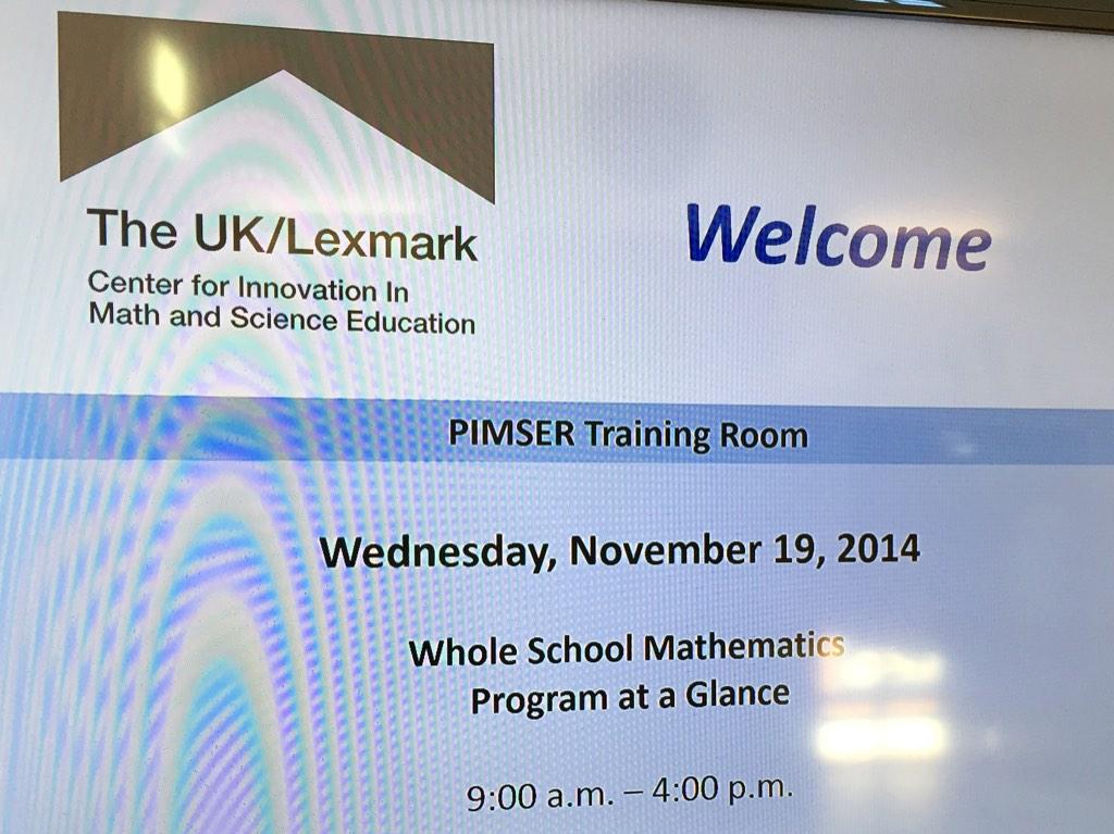 cjfryer's tweet image. Hope my students enjoyed the snow days! Spending the day w/ @HeraldClaudette in Lexington #growthmindset #PIMSER #GC1