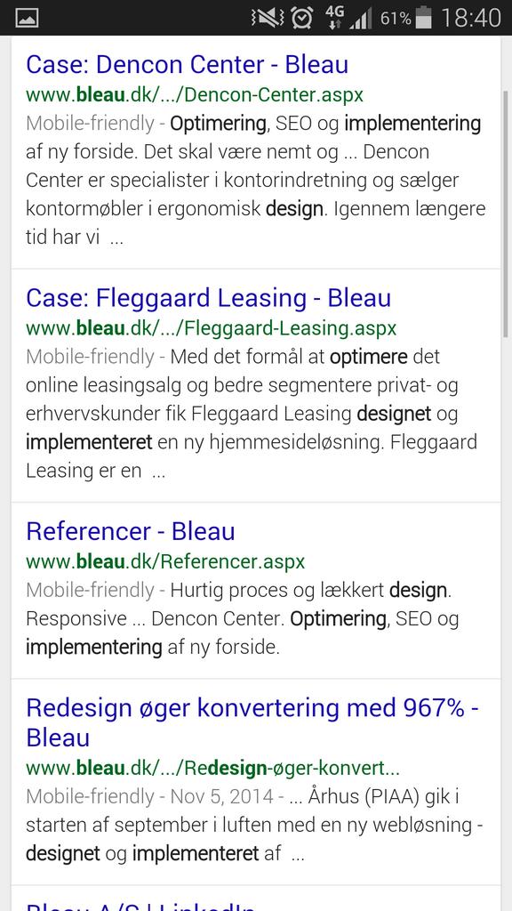 Ja, <a href="/BleauAS/">Bleau</a> er meget mobil-venlig 📱💙