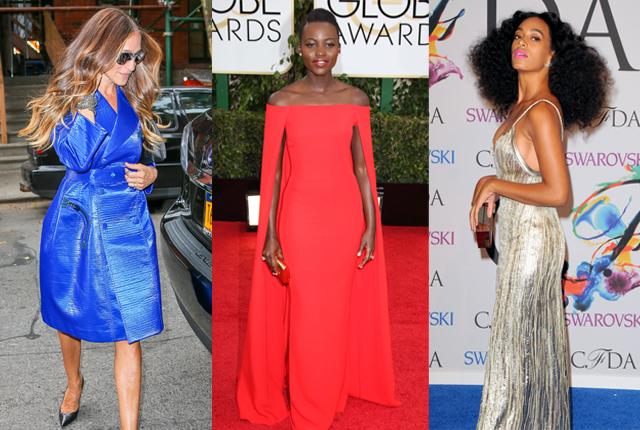 Happy birthday, ! Here are 15 celebs rockin the brand in 2014.  