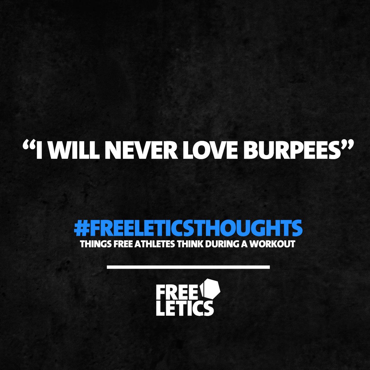 When you are doing Burpees be thankful. Burpees are shaping you into the person you want to be frltcs.com/rise