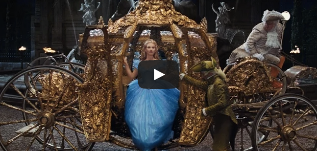 ELLEmagazine's tweet photo. Cinderella is here and it is GLORIOUS: http://t.co/T4F5AzKC9a http://t.co/hG546DpvDm