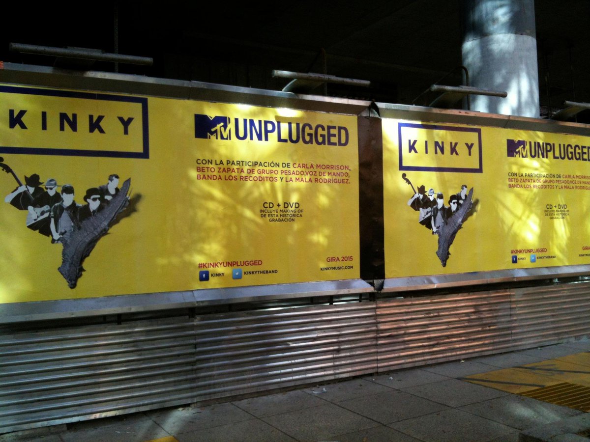KinkyStCentro's tweet photo. "@alejandroboada: #KinkyTheBand Y por Reforma... http://t.co/5clpuvukMQ"/ #superlike
