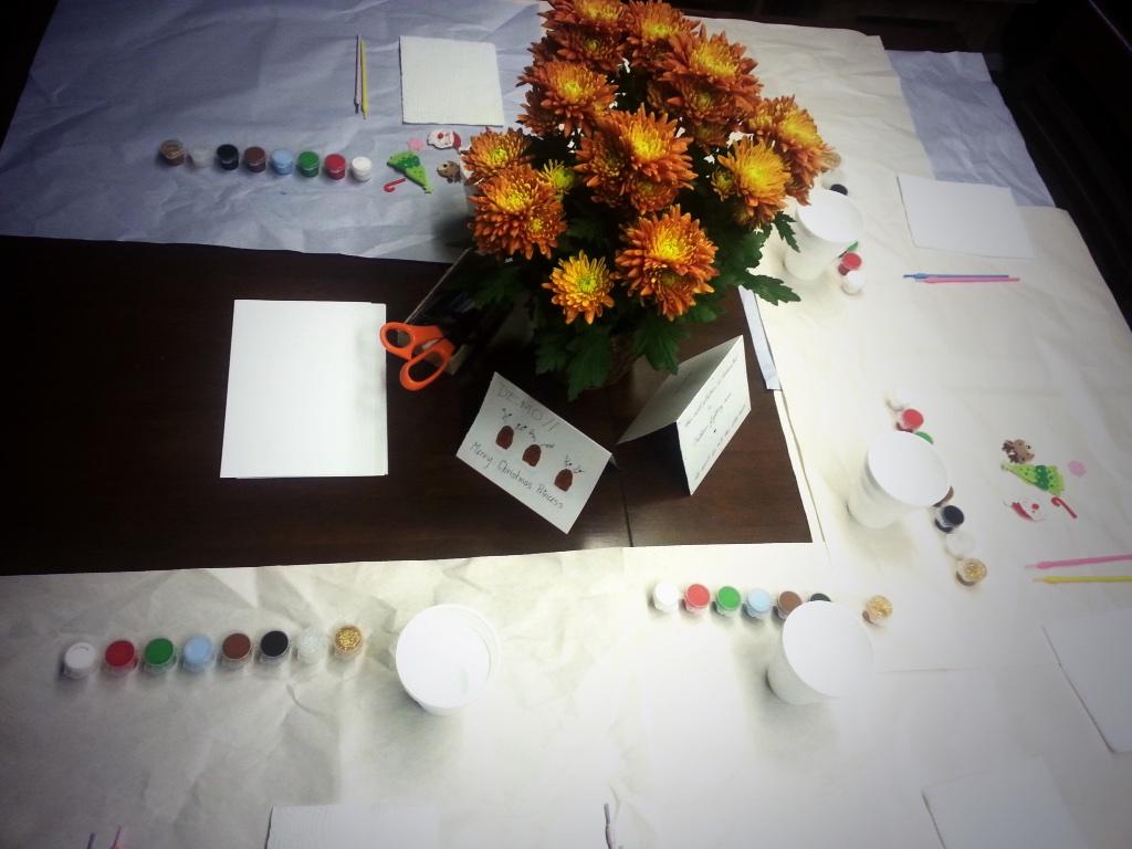 sherockslife's tweet photo. KNOTS OF LOVE Christmas Card Station for women, teens &amp; children fighting cancer! #christmas #handmade #hope http://t.co/3PnDzyvapi