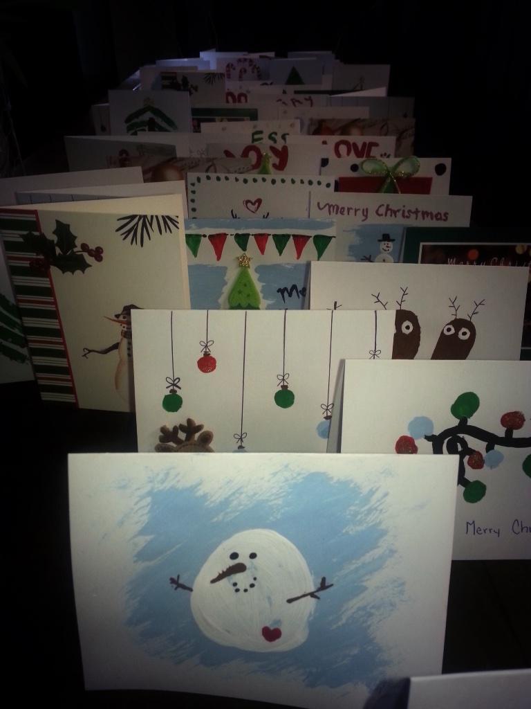 sherockslife's tweet photo. KNOTS OF LOVE Christmas Card Station for women, teens &amp; children fighting cancer! #christmas #handmade #hope http://t.co/3PnDzyvapi