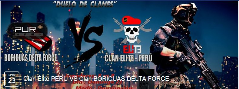 PERU_Elite's tweet photo. Gente d PS4 entren plan de 10 Pm al servidor del clan .para practicar para el duelo del domingo .mapas de dominación http://t.co/GE9Iy2co8s