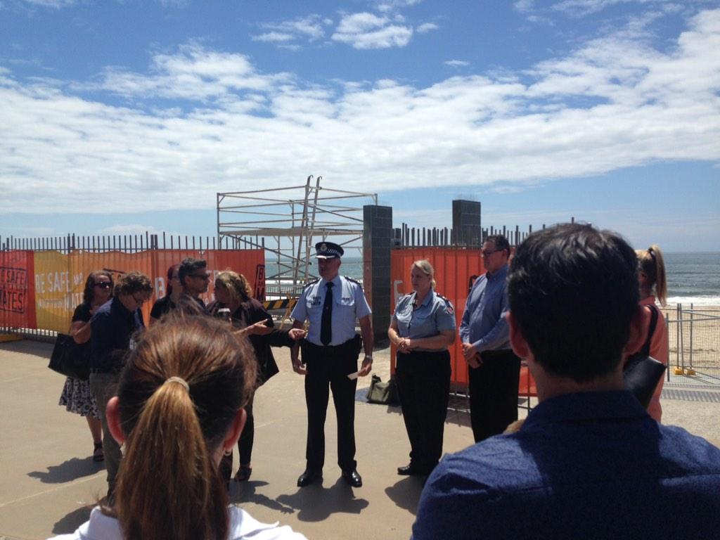 Key message for Schoolies this year is 'Be Safe, Watch Your Mates' #schoolies2014 @SchooliesGC