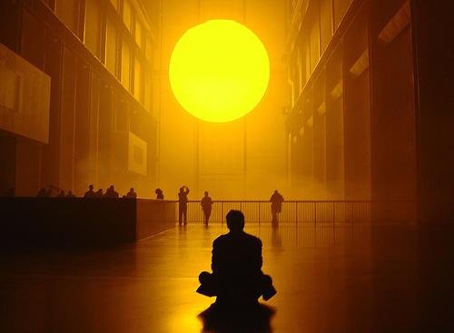 maeryt's tweet photo. the weather project #olafureliasson #tatemodern http://t.co/7Fvob8pwkS