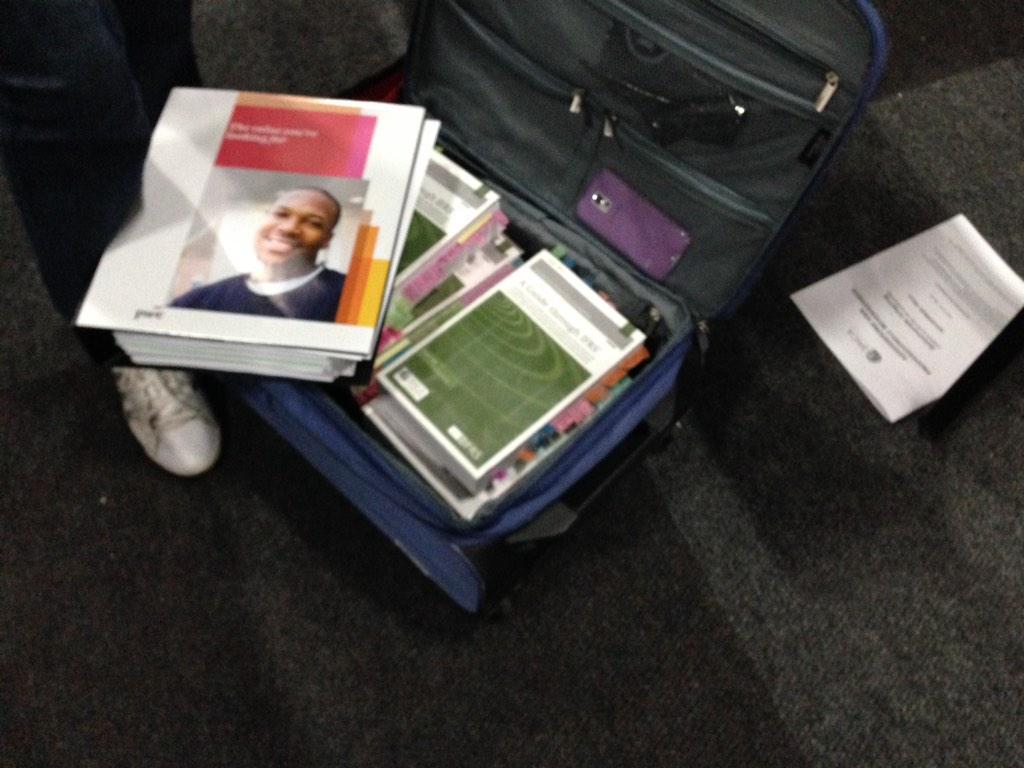 mandio1969's tweet photo. #apc2014 Yip this is what most candidates brought into today's assessment! http://t.co/XWRvXCQXjW