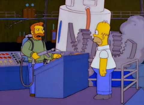 Simpsons_tweets's tweet photo. Homer, on your way out, if you wanna kill somebody, it would help a lot. http://t.co/dJSUvYjIYI