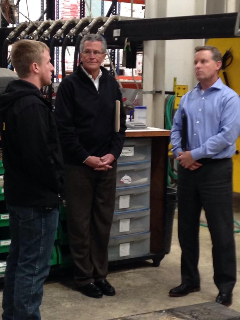 AFSchemicals's tweet photo. Today our Rake office hosted the #CPS Mgmt team. We discussed #ag industry trends &amp; toured our facility.Thx 4 coming! http://t.co/iCeKQfWwrV