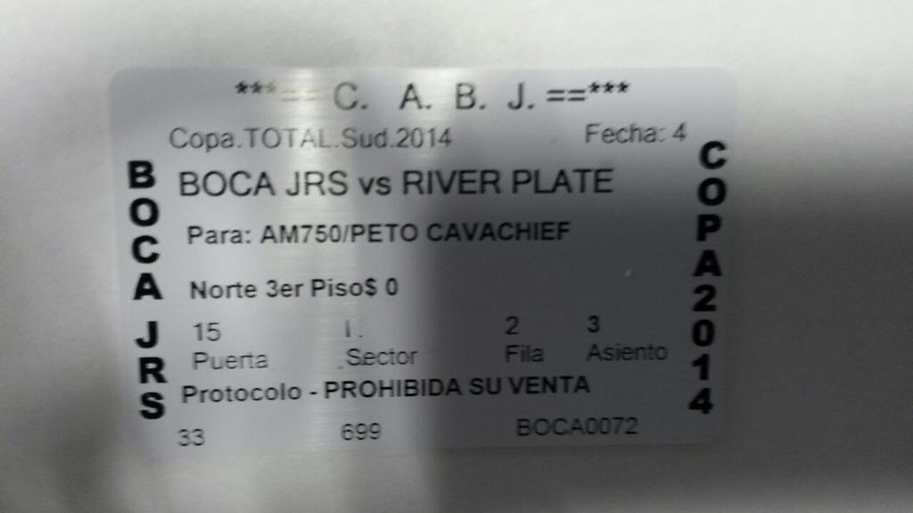 PetoCaba's tweet photo. Seguínos, hace RT y ganate 1 platea Hoy 23 hs (Haré 2 sorteos). @DiarioBoquense @espaciobocaofic @historiadeboca http://t.co/ZHMyA2FKad