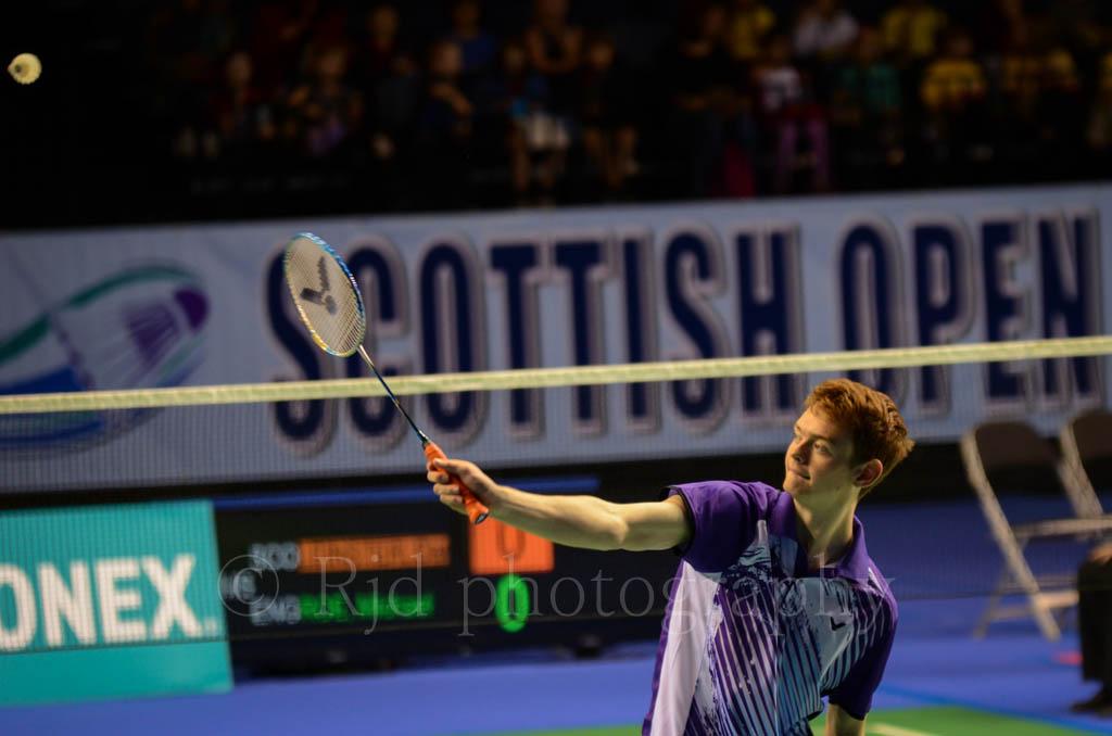 Couple of <a href="/MikeRoe95/">Mike Roe</a> in action today. (<a href="/BADMINTONEnglnd/">Badminton England</a>) #badminton #Scottishopen
