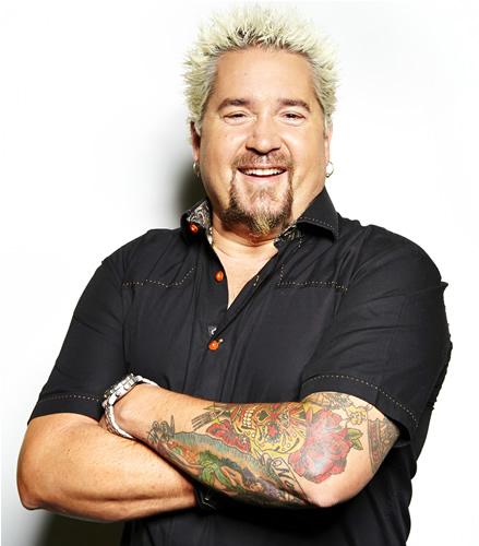 Guy Fieri Local Celebrity Chef Guy Fieri Trademark Blonde Hair