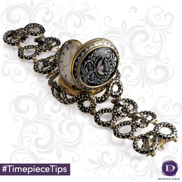 DarakjianJewel's tweet image. Did you know: Patek Philippe created the first #wristwatch in 1868 #TimepieceTips #Darakjian #WatchWednesday