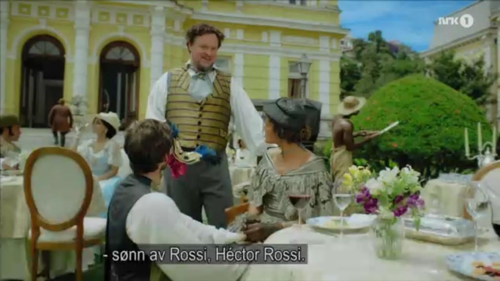 pPlassen's tweet photo. Kveldens høydepunkt? Å se @SteinarSagen i en telenovela brasileira! Genialt! #lilyhammer #nrk http://t.co/qDtwNRuHCN