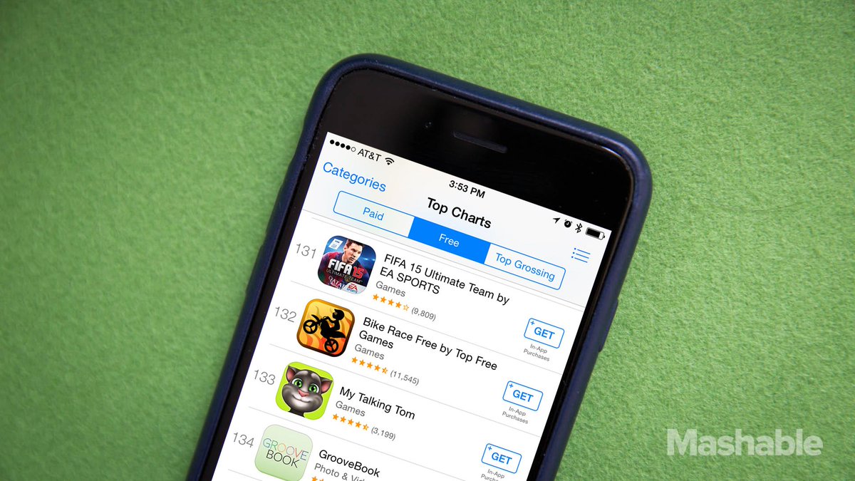 SPSSJ's tweet photo. #gostartupnl Apple App Store switches "Free" label to "Get." http://t.co/6IeC4HGkyf http://t.co/ApjdWXng7p