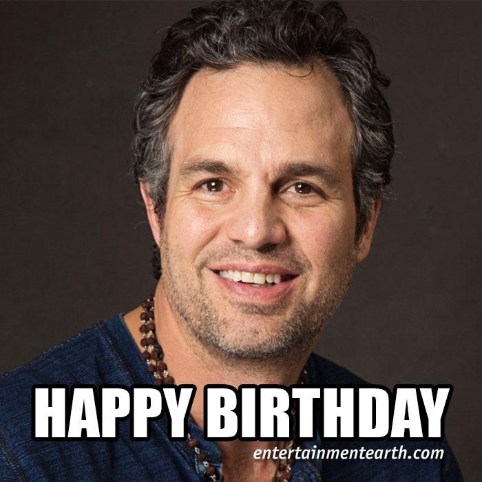 Happy 47th Birthday to Mark Ruffalo of Avengers! Shop  Collectibles:  