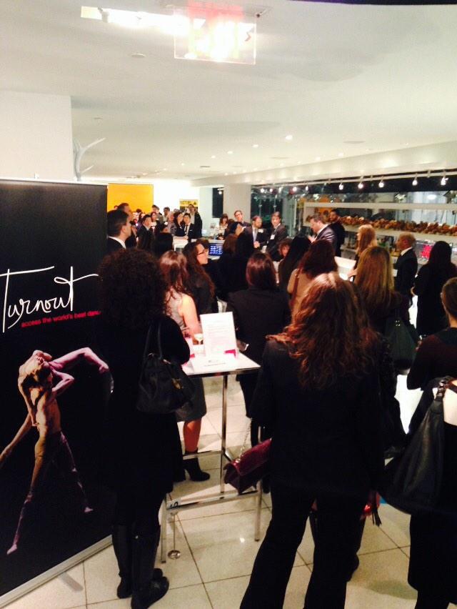 ally_roza's tweet photo. thoroughly enjoying #boardlinkTO at Holt Renfrew http://t.co/XExIrhedb0