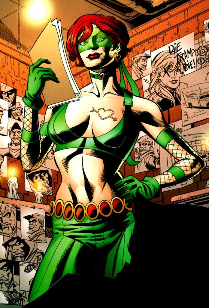 Cupid: DC (Villain)

Name: Carrie Cutter

Base: Star City

First appearance: Green Arrow and Black Canary #15 2009